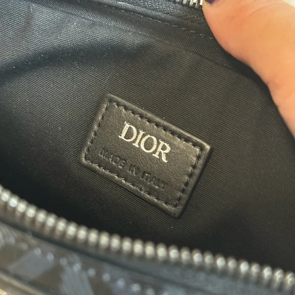 ❤️🔥SOLD❤️🔥DIOR 2023 Saddle Triple Pouch Diamond Pattern Crossbody Unisex Bag - Picture 13 of 17